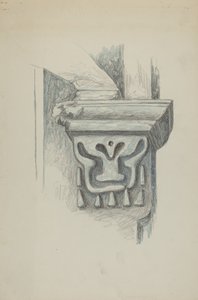 Architectonisch detail door Harry Mann Waddell
