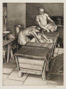 De Bakkerij, 1934 door Harry Morley