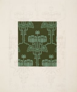 Ontwerp met bloemen en bladeren