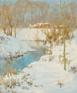 Een Winterzon, 1903 door Harry William Adams