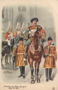 Uitroepen van Koning George V door Harry and Arthur Charles Payne