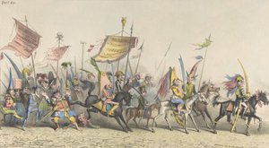 Grote Fantastische Parade, New-York, 2 december 1833 door Hassan Straightshanks