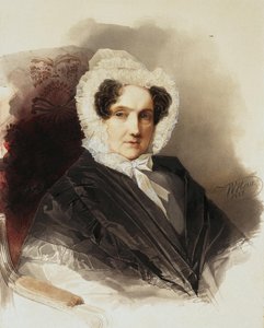 Portret van gravin Anna Vladimirovna Bobrinskaya