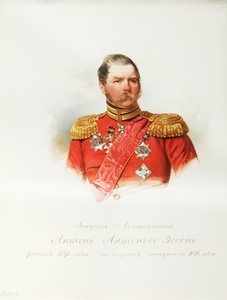 Portret van Generaal Anton Antonovich von Essen 1797-1863