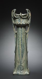 Vaas des Binelles, fabrikant Sèvres Factory, Frankrijk, 1903 door Hector Guimard