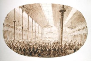 Een Banket, c.1865 door Hector Horeau