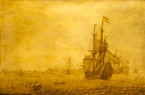 Nederlands schip Eendracht door Heerman Witmont