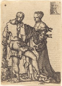 Dansend paar, 1551