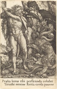 Hercules vecht met de Hydra van Lernea