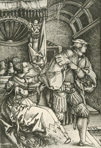 Jozef vlucht voor de vrouw van Potifar