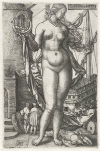 Luna door Heinrich Aldegrever
