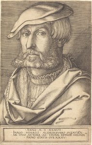 Zelfportret door Heinrich Aldegrever