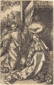 De Aankondiging door Heinrich Aldegrever