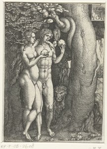 Zondeval door Heinrich Aldegrever