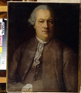 Portret van A. von Berg door Heinrich Buchholtz