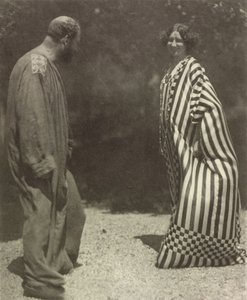 Gustav Klimt en Emilie Flöge, ca. 1909