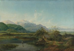 Beiers moeraslandschap door Heinrich Burkel