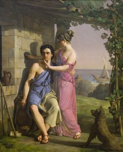 De oorsprong van schilderkunst door Heinrich Eddelien