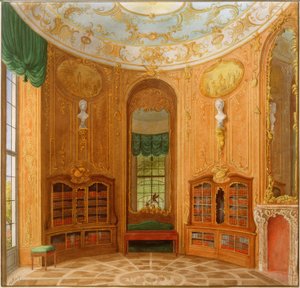 Bibliotheek Slot Sanssouci door Heinrich Hintze