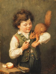 Het Huisdier Eekhoorn door Heinrich Hirt