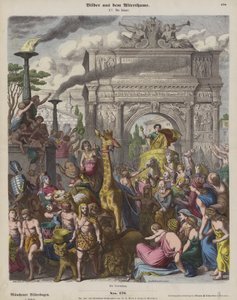 Een Romeinse triomf door Heinrich Leutemann
