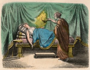 Griekenland ten tijde van de Republieken: Bed door Heinrich Leutemann