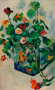 Glas met waterkers, c1915