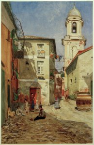 Straat in Sestri Levante