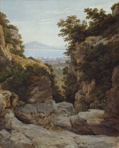 Italiaans Landschap door Heinrich Reinhold