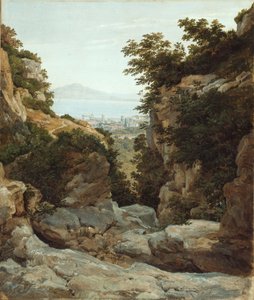 Italiaans Landschap door Heinrich Reinhold