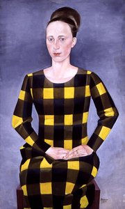 Ingeborg Stegeman, geboren Krause, de vrouw van de kunstenaar