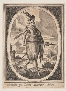 Plaat 3 uit Militaire figuren