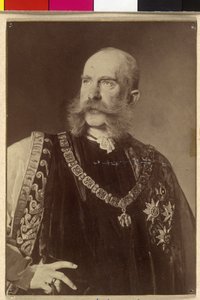 Keizer van Oostenrijk Franz Joseph I door Heinrich von Angeli
