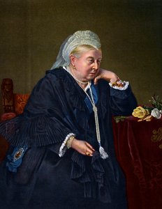 Koningin Victoria in 1899, 1901 door Heinrich von Angeli