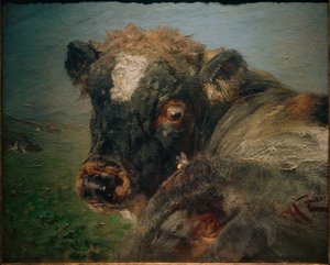 De Wespensteek door Heinrich von Zügel