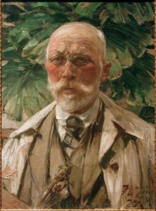 Zelfportret door Heinrich von Zügel