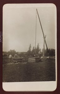 Eerste Wereldoorlog: Oekraïne in de jaren 1914-1916 tijdens de invasie van het Duitse leger. Een put door Heldenfriedhof Dsessentniki (attr. to)