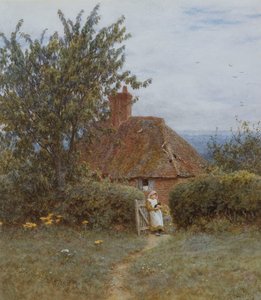 Bij Haslemere door Helen Allingham
