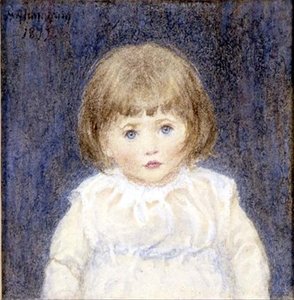 Eén Jaar Oud door Helen Allingham