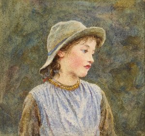 Portretstudie van Hetty