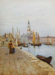 San Giorgio Maggiore vanaf de Zattere, Venetië