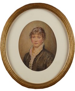 Zelfportret door Helen Allingham