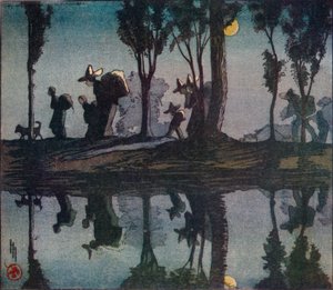 Reflecties, 1912 door Helen Hyde