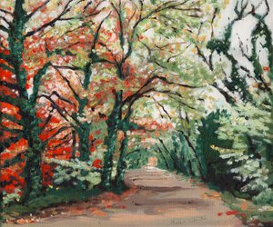 Herfstlaan, 2008 door Helen White