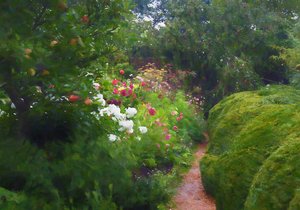 In de Tuin, 2018 door Helen White