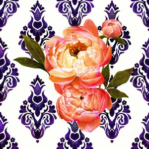 Pioen op Delft door Helen White