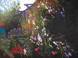 Ommuurde tuin