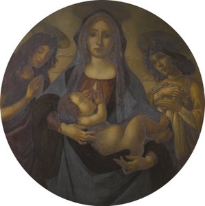 De Maagd en Kind met Sint Jan en een Engel (naar Botticelli)
