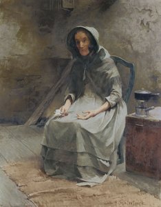 Herfstroos; Hostros door Helene Schjerfbeck