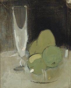Groene Appels en Champagneglas, 1934
